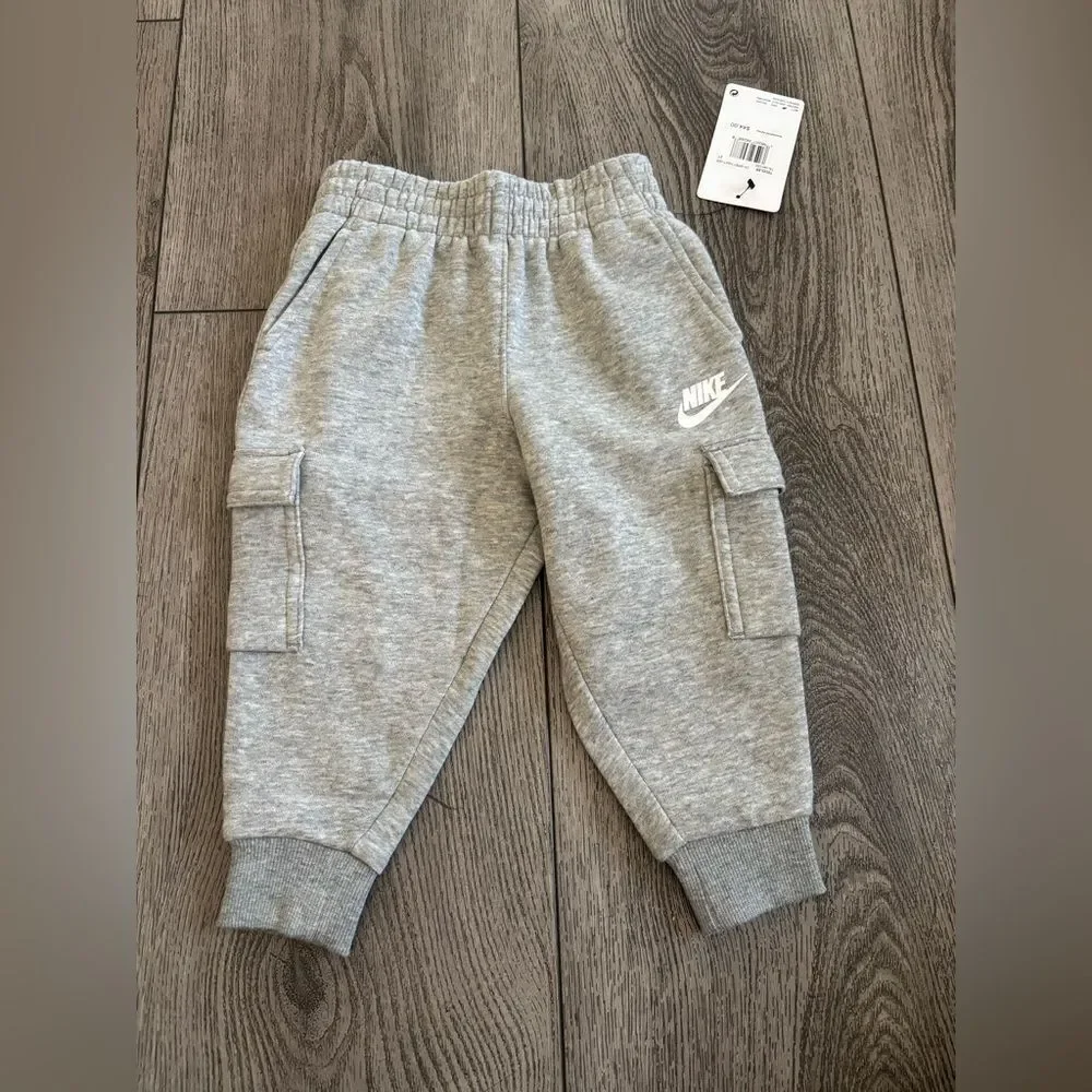 Nike Kids Gray Jogger Pants